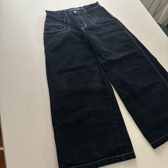 Wexwear (Jnco style) wide leg big pocket Y2K rave jeans - Picture 5 of 12